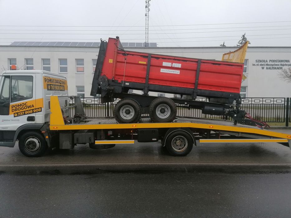 Laweta Transport Maszyn Pomoc Drogowa
