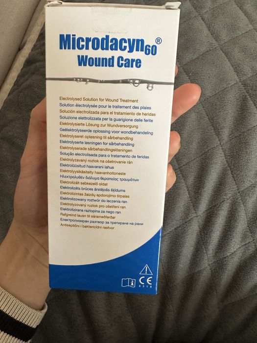 Microdacyn 60 wound care