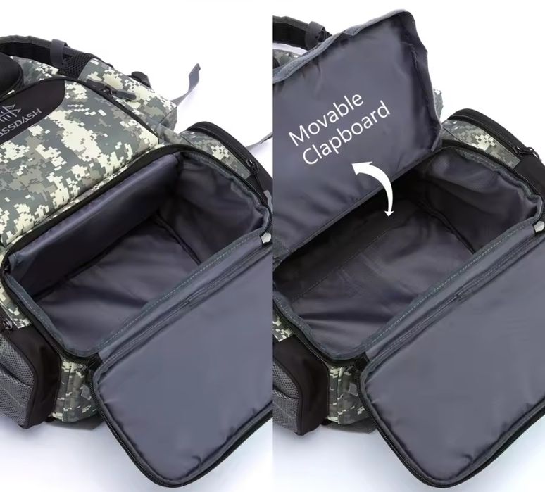 Bassdash plecak wędkarski na ryby jungle camo