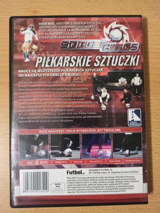 Piłkarskie sztuki z piłką u nogi DVD