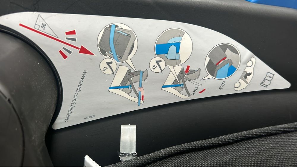 Cadeira bebe Audi original