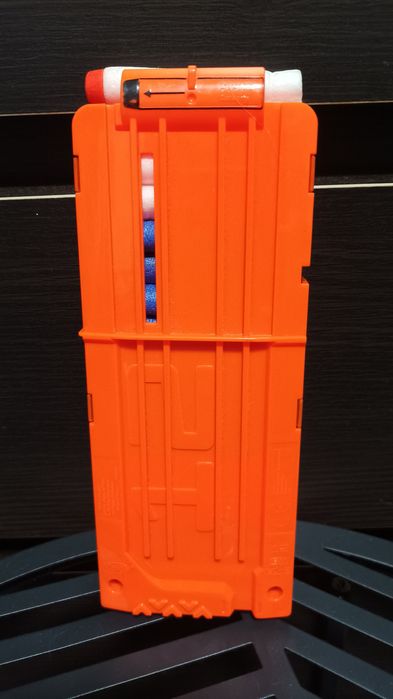 Бластер с лазерным прицелом, револьвер обойма Nerf