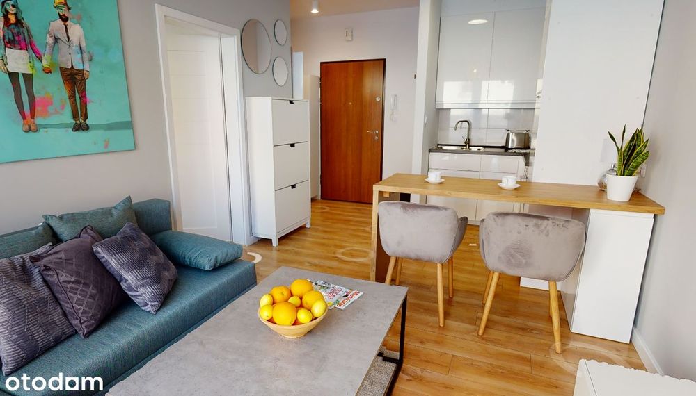 Komfortowy 2-pokojowy apartament z tarasem na Pogoni