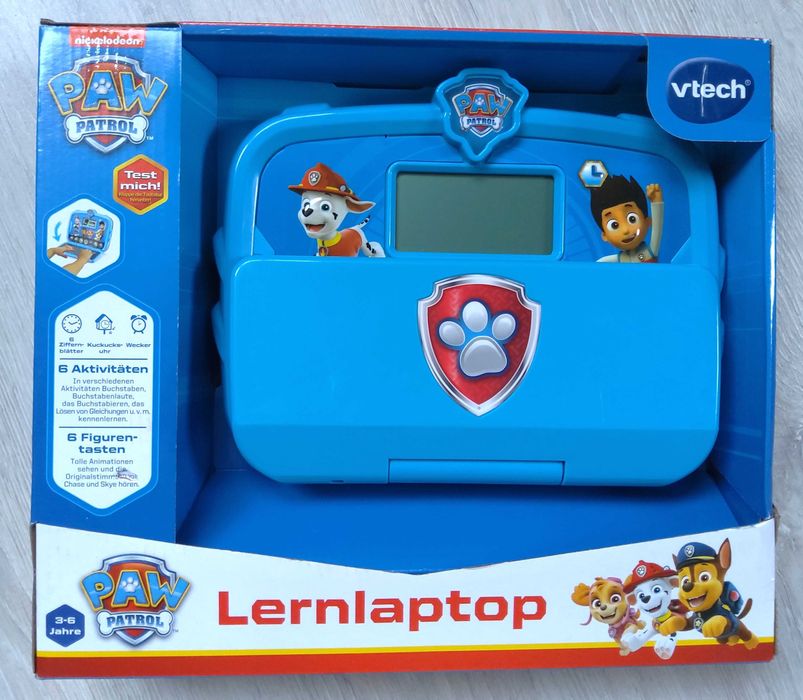 Vtech laptop komputer dziecięcy edukacyjny zabawkowy j. niemiecki