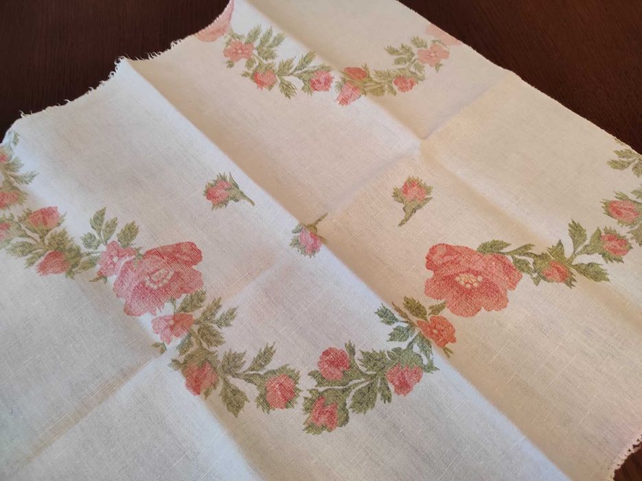 Serwetka lniana 60x60 PRL