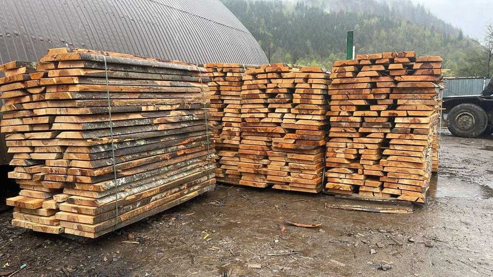 Дошка букова свіжо пиляна