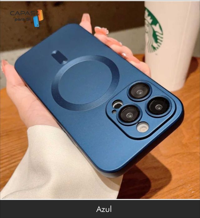 Capa MagSafe iPhone 15/14/13/12/11Pro/ProMax -- PORTES INCLUIDOS