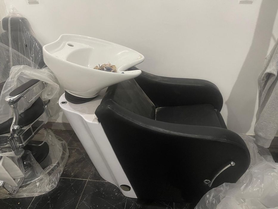 Calha de lavagem de cabelo