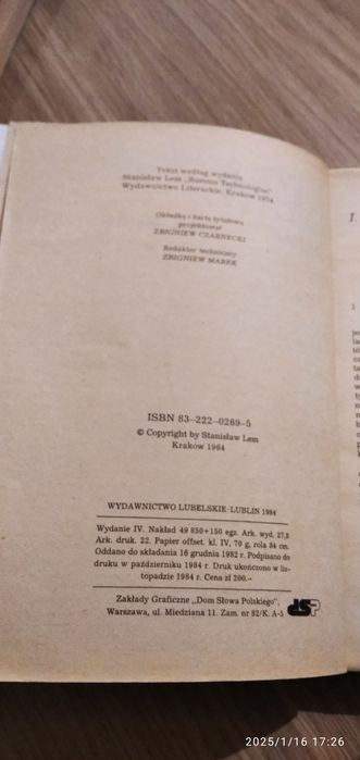 Summa technologiae Stanisław Lem