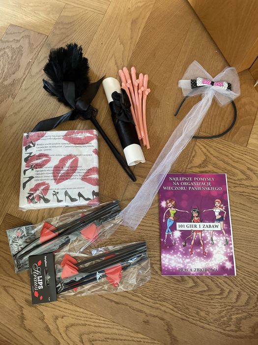 Zestaw na wieczór panieński , potem ślub, wesele Tychy