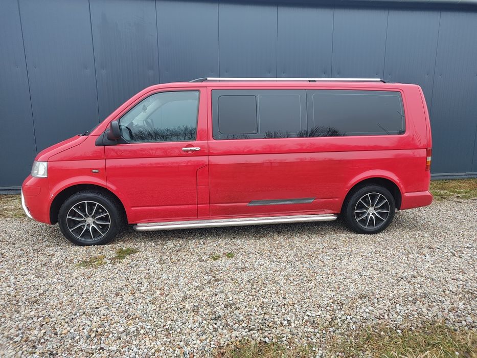 Volkswagen Transporter Caravele long 9 osób 1.9 TDI 105KM hak camper