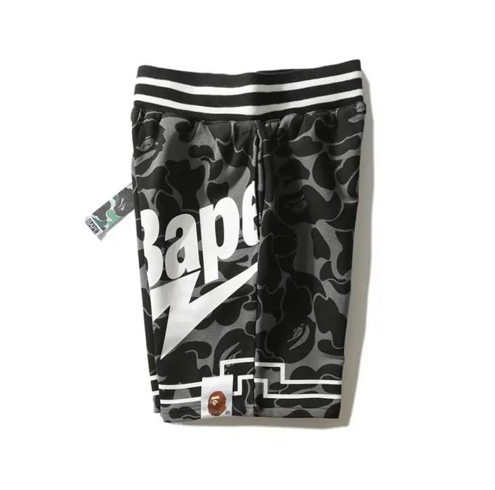 Новые Шорты Bape / A Bathing APE gray camo