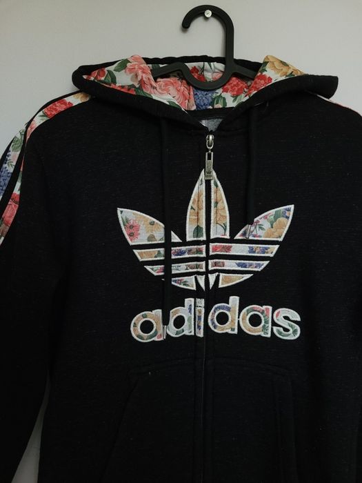 Rozpinana bluza z kapturem Adidas rozmiar 36 S, stan idealny
