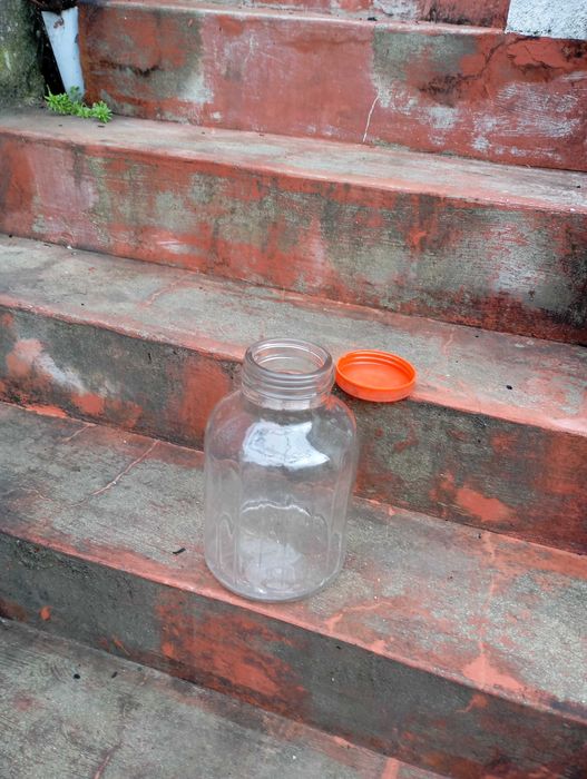 Pote em vidro 25x20cm c/ tampa