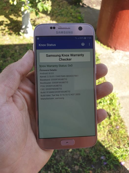 Galaxy S7 Pink Gold