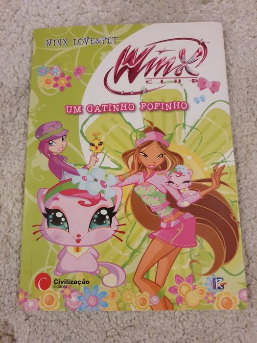 Livro Winx, colecção Love & Pets