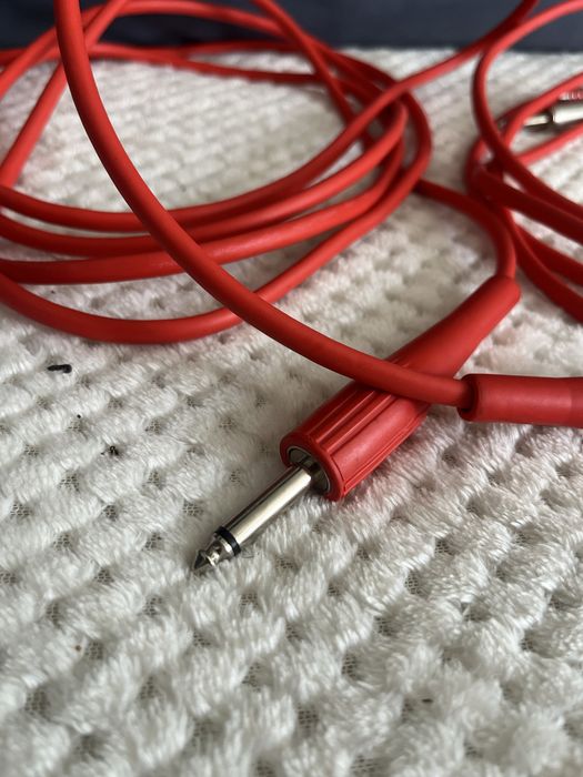 Kabel Jack 6,3 mm TS Mono | Ręcznie wykonany | Dowolna długość | 3m
