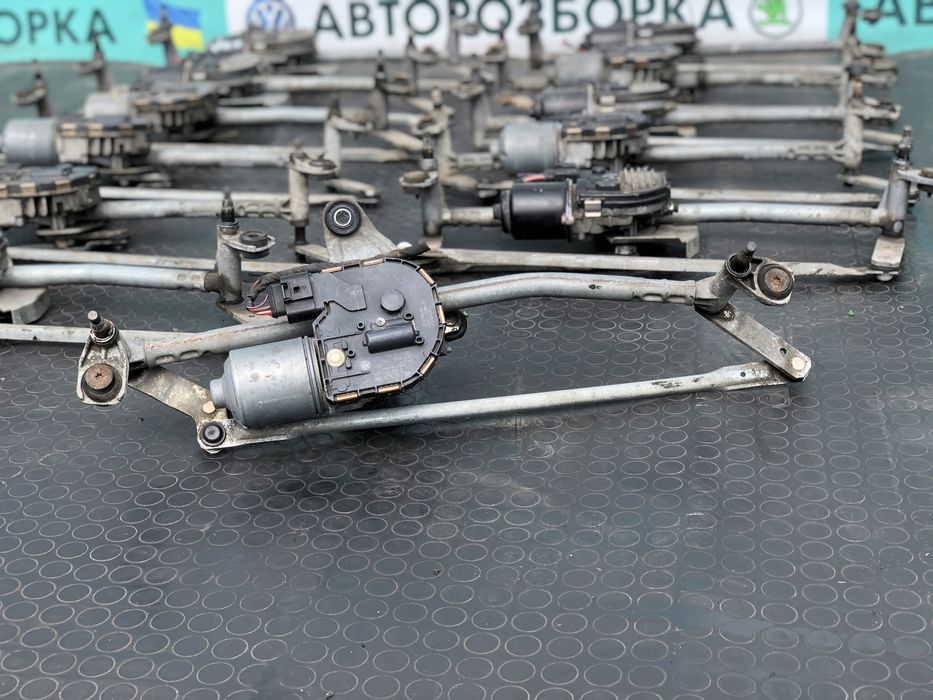 трапеция дворников vw passat b6 пассат б6 моторчик гольф 5 шкода а5