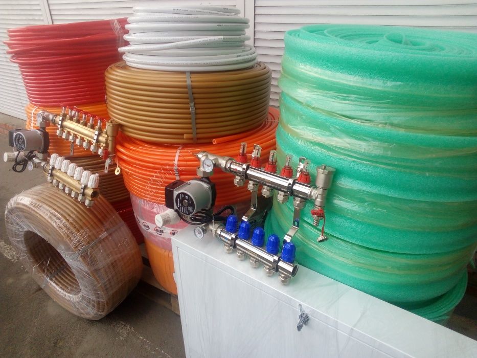 Колектори для теплої підлоги Повний прайс в описі