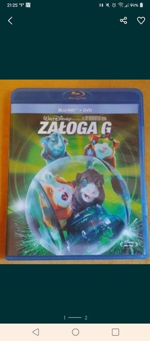 Blu-Ray +DVD Załoga G.