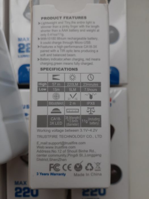 Брелок лixtapиk trustFire