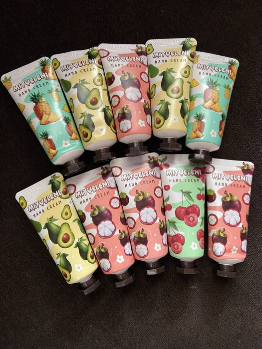 Zestaw mini kremow do rąk