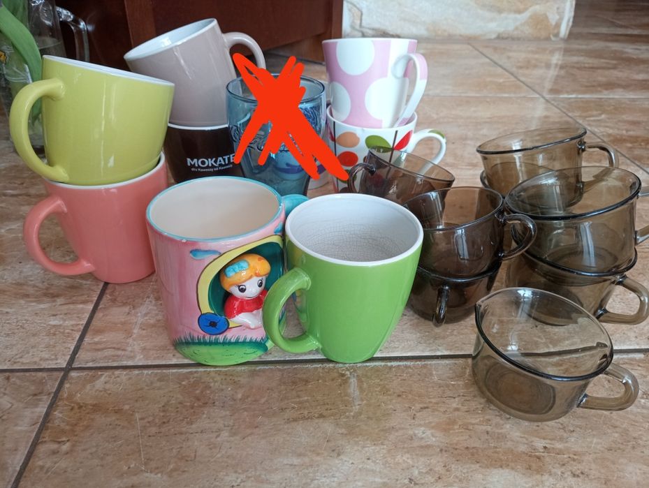 Kubki filiżanki oddam