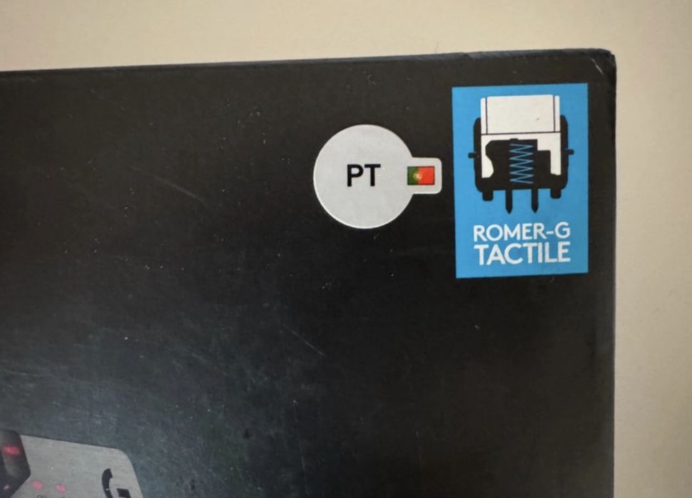 Teclado Mecânico Gaming Logitech G413 Carbon – Layout Português PT