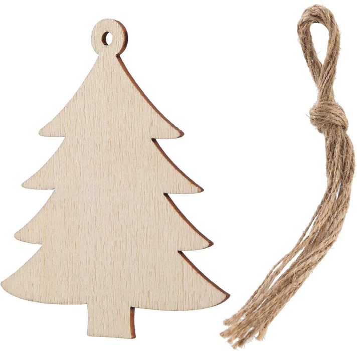 Choinka ozdoba świąteczna zawieszka drewniana Boże Narodzenie