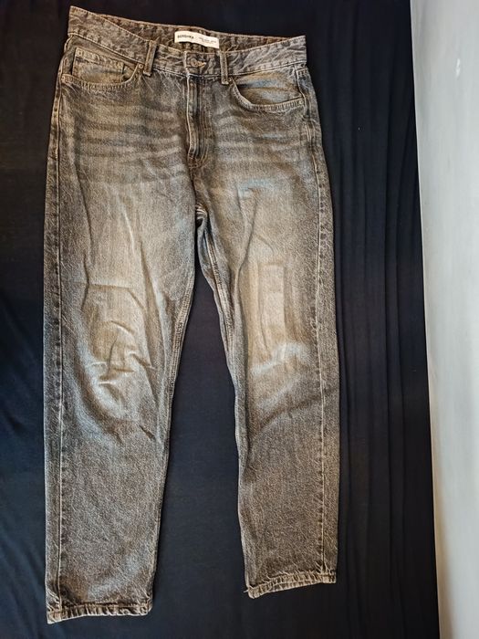 Spodnie dżinsowe Bershka denim