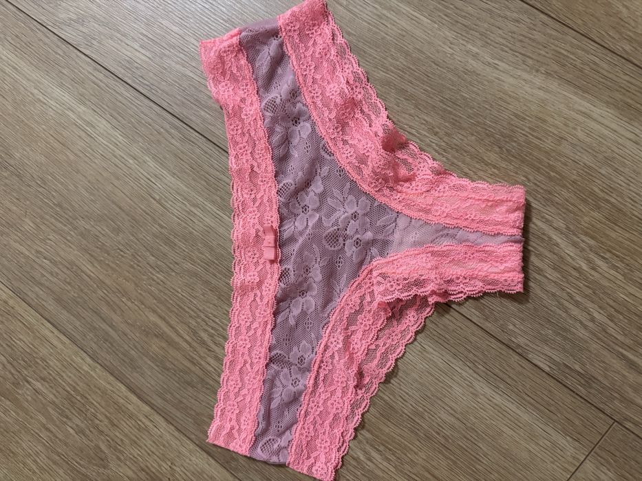 Яскравий та ніжний комплект білизни pink (victoria's secret)