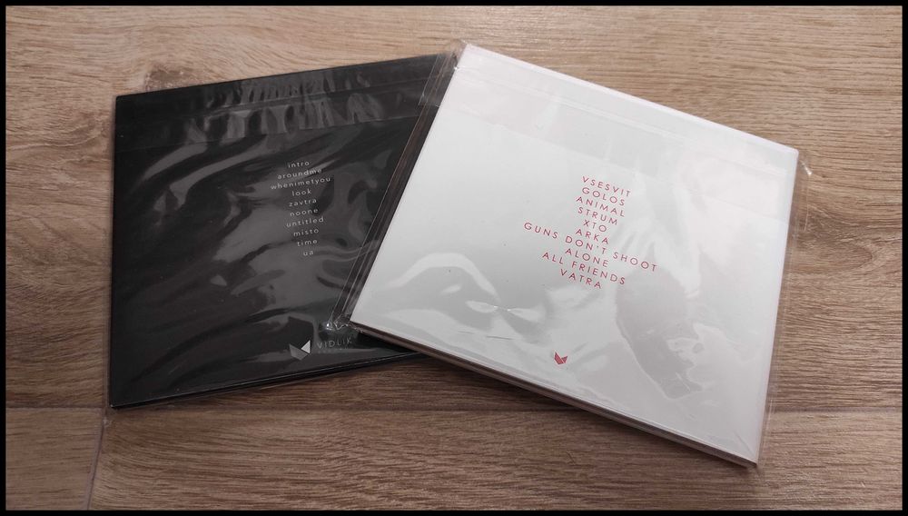 Компакт диски ONUKA - альбоми ONUKA (2014) та Моzаїка (2018)