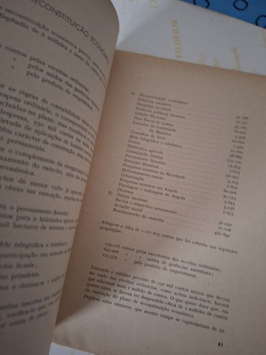 Salazar A Obra Na Pasta Das Finanças Abril 1 9 2 8 / Agosto 1 9 4 0