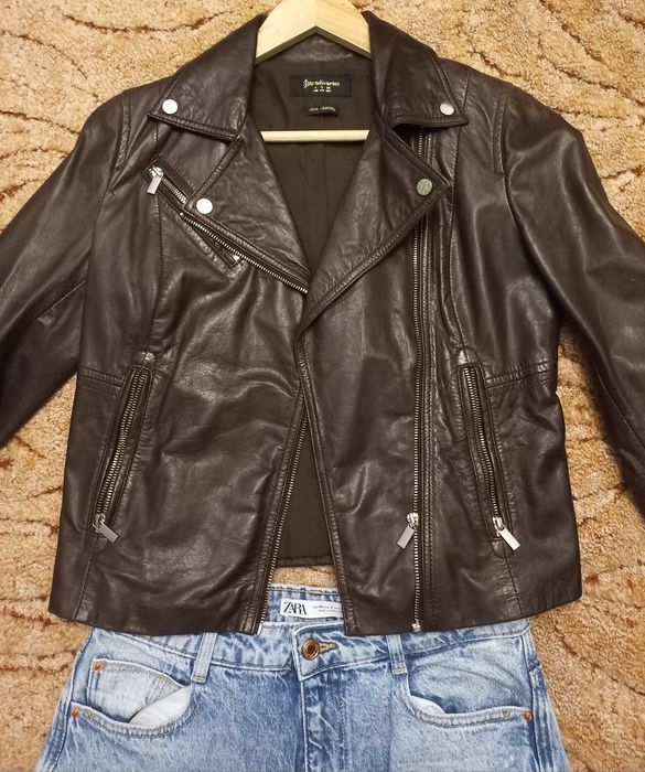 Шкіряна куртка  Stradivarius(s)