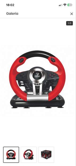 Kierownica  do  pc ,ps3,ps4