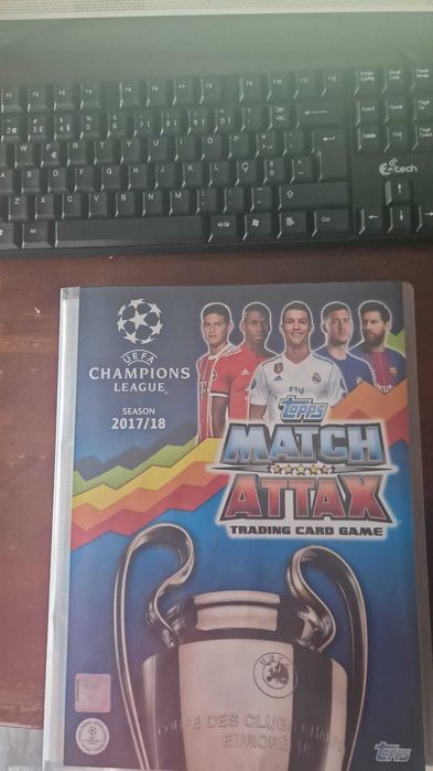 Caderneta Cromos-Match Attak-17/18-604-Cromos Topps)-Completa