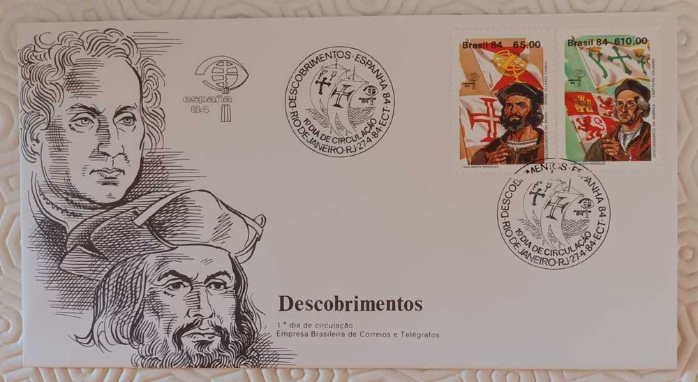 FDC Exposição Internacional Selos Espanha 84