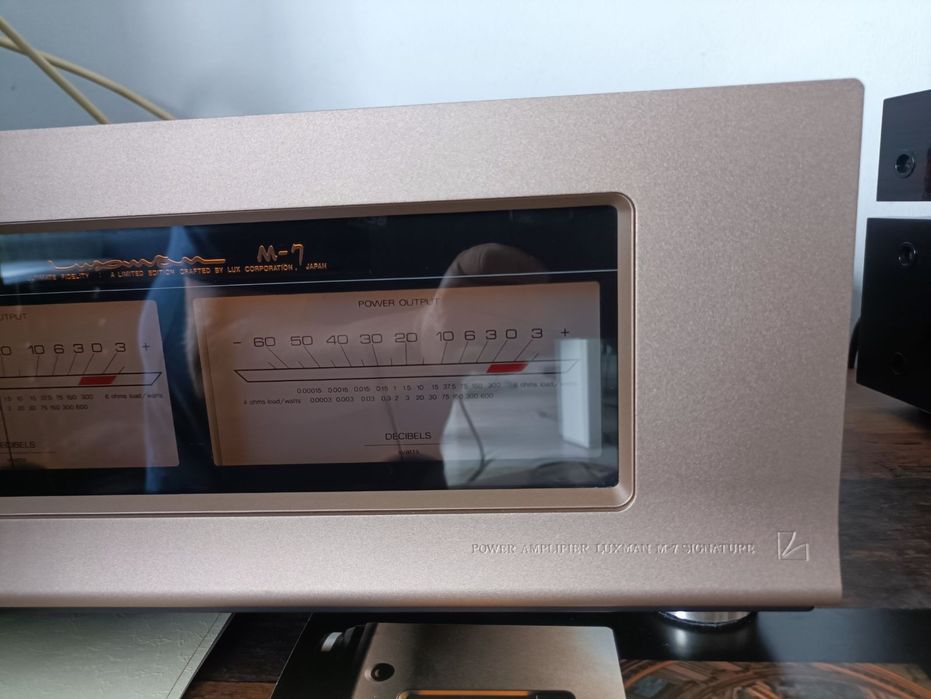 Luxman M-7i audiofilska końcówka mocy 450w/8ohm mono SIGNATURE
