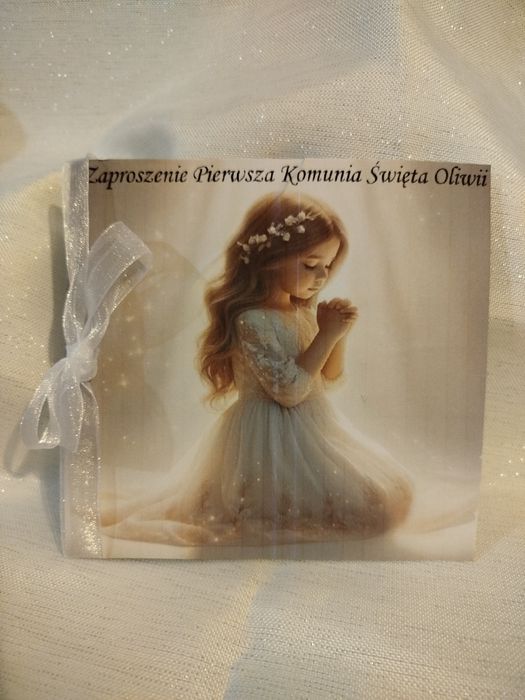 Zaproszenia Pierwsza Komunia Święta