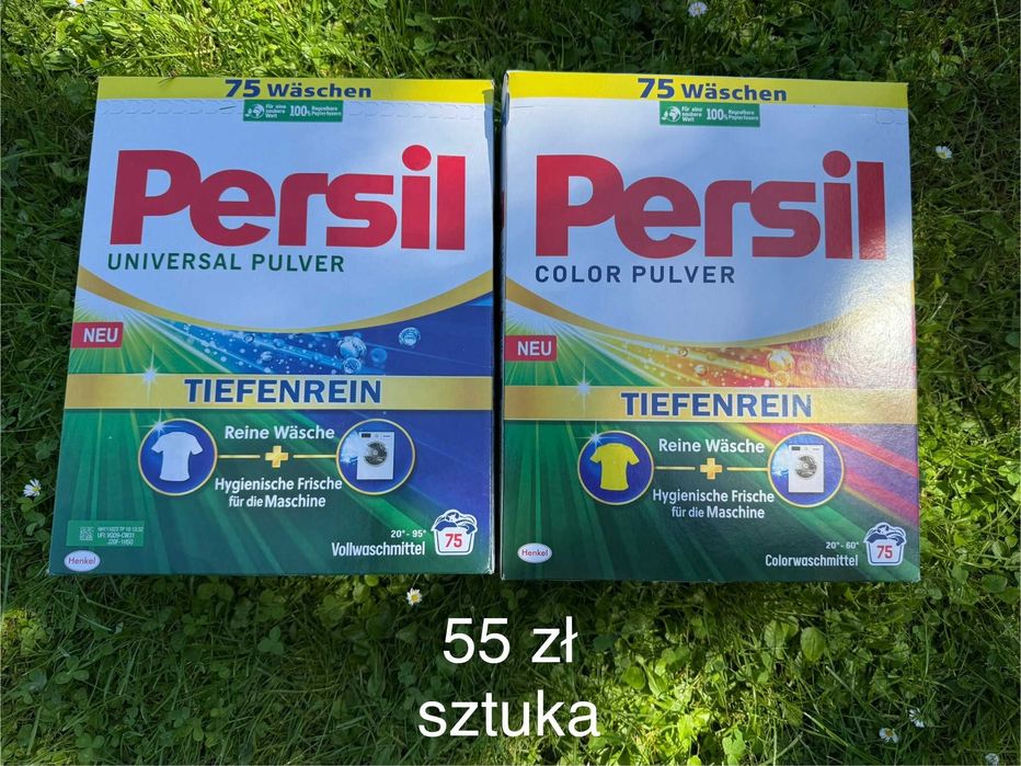 proszek persil 75 prań 4.5 kg żel 130 prań kapsułki 60 sztuk