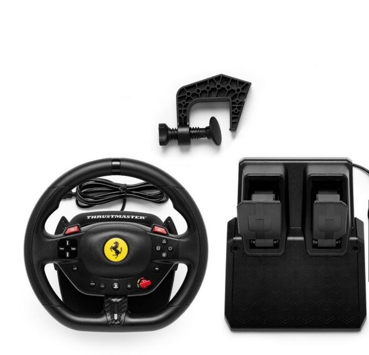 Volante Thrustmaster T98 Ferrari 296 GTB - PS5 / PS4 / PC