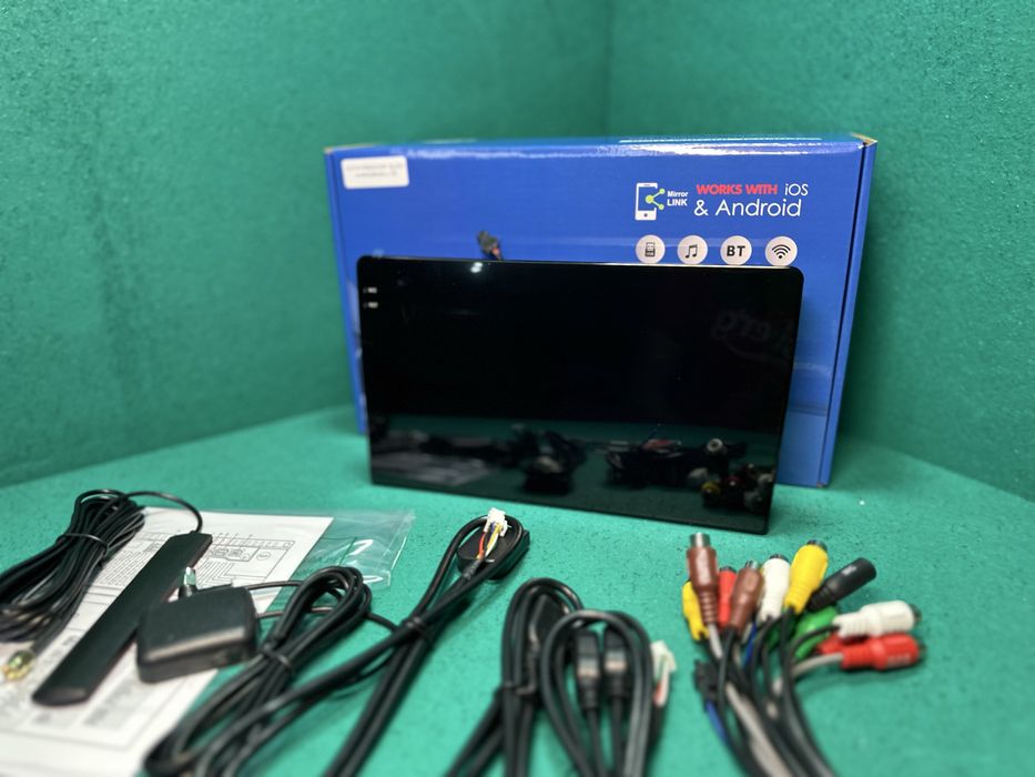 Андроїд магнітола 2К QLed 6/128 9дюймів