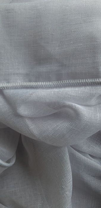 Тюль/гардина льон до підвіконня