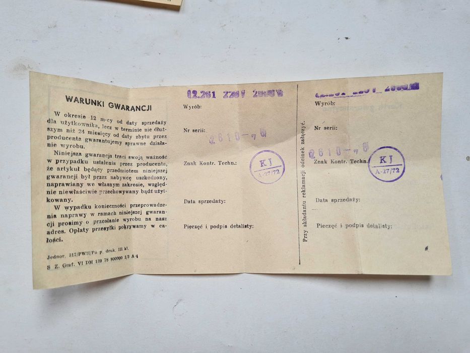 Oryginalna Grzałka do Pralki PREDOM SELFA 12261 - Kawałek AGD z PRL