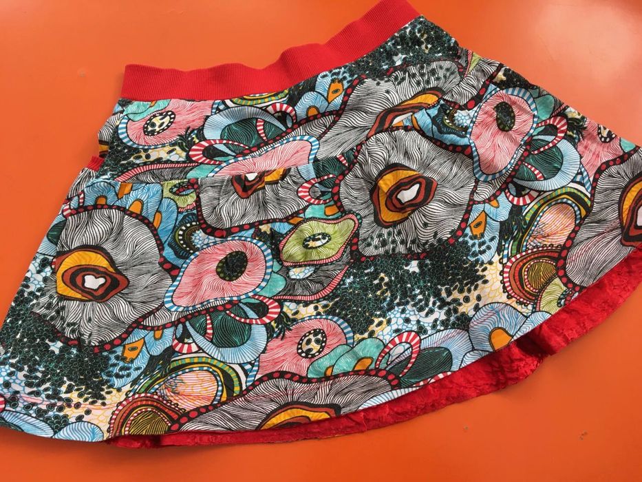 DESIGUAL spódniczka pas 32-40 cm 11-12L 140/146/152/158