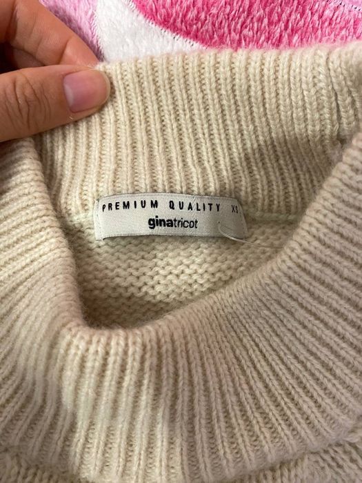 Вовняний оверсайз oversize широкий светр джемпер