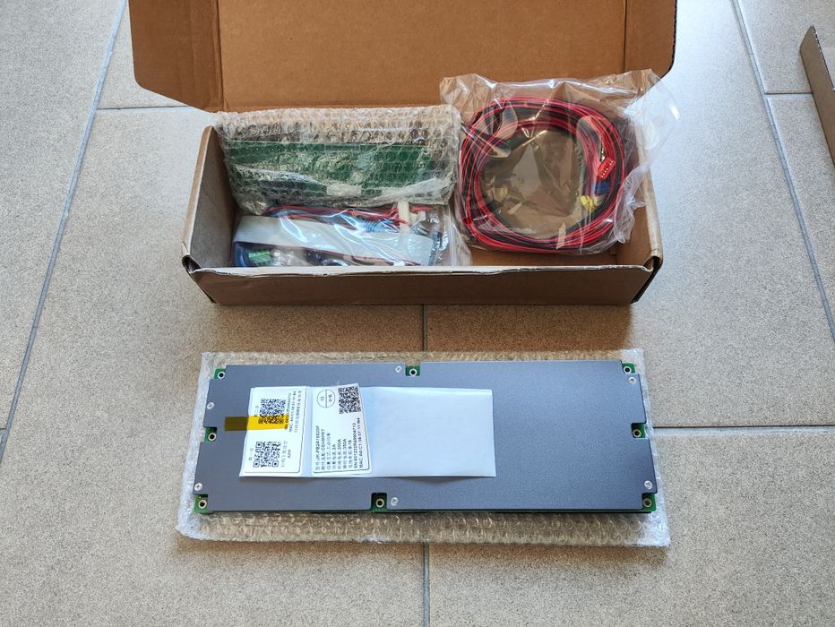 Інверторна Jikong BMS PB2A16S20P v19, струм 200А, балансир 2А