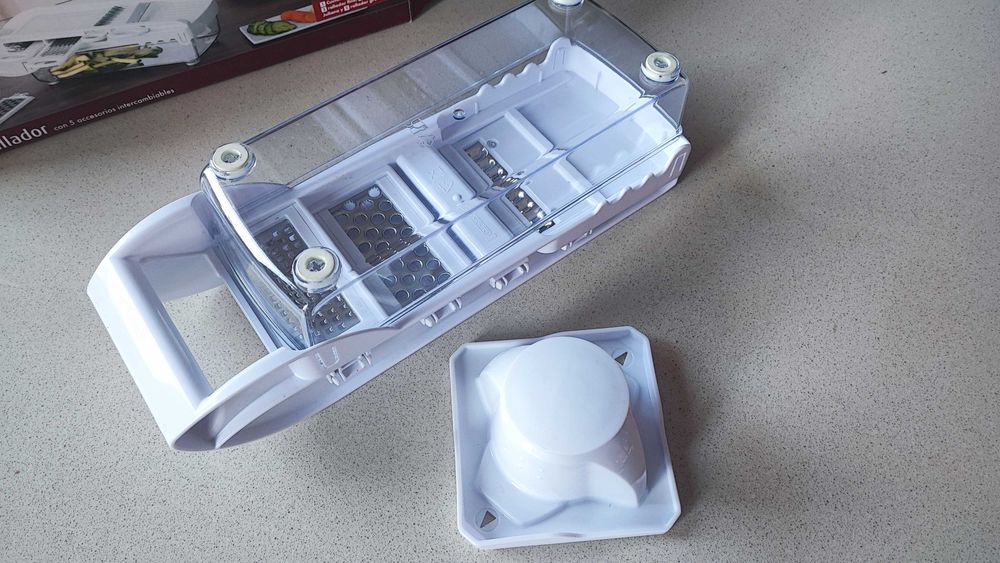 Ralador Multiusos Ernesto Parkside (Lidl) – Novo, Inox, 5 Funções