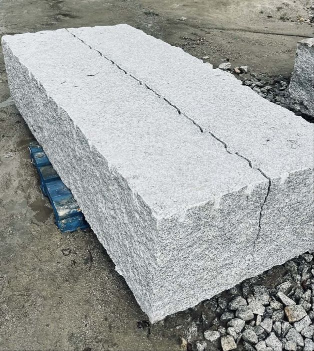 Obrzeża granitowe, kamien murowy, elementy granitowe łupane
