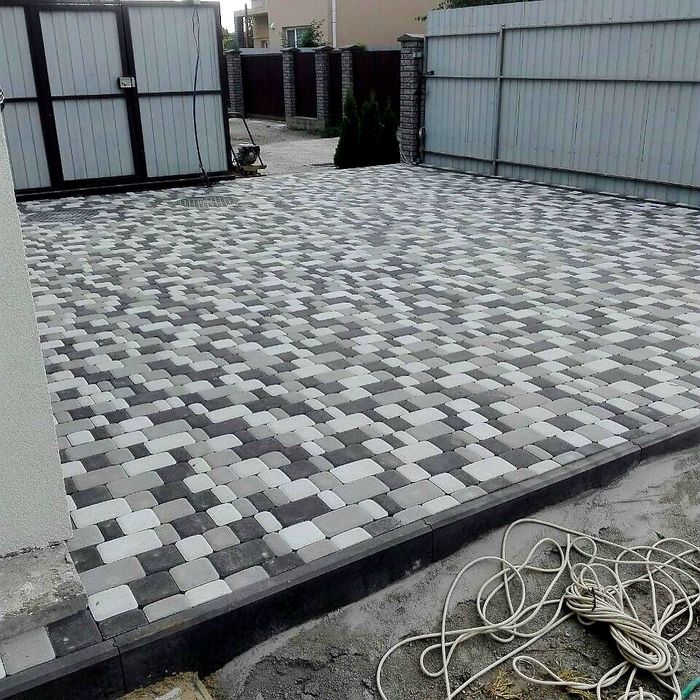 Тротуарна плитка в Одесi - Виробництво + укладання